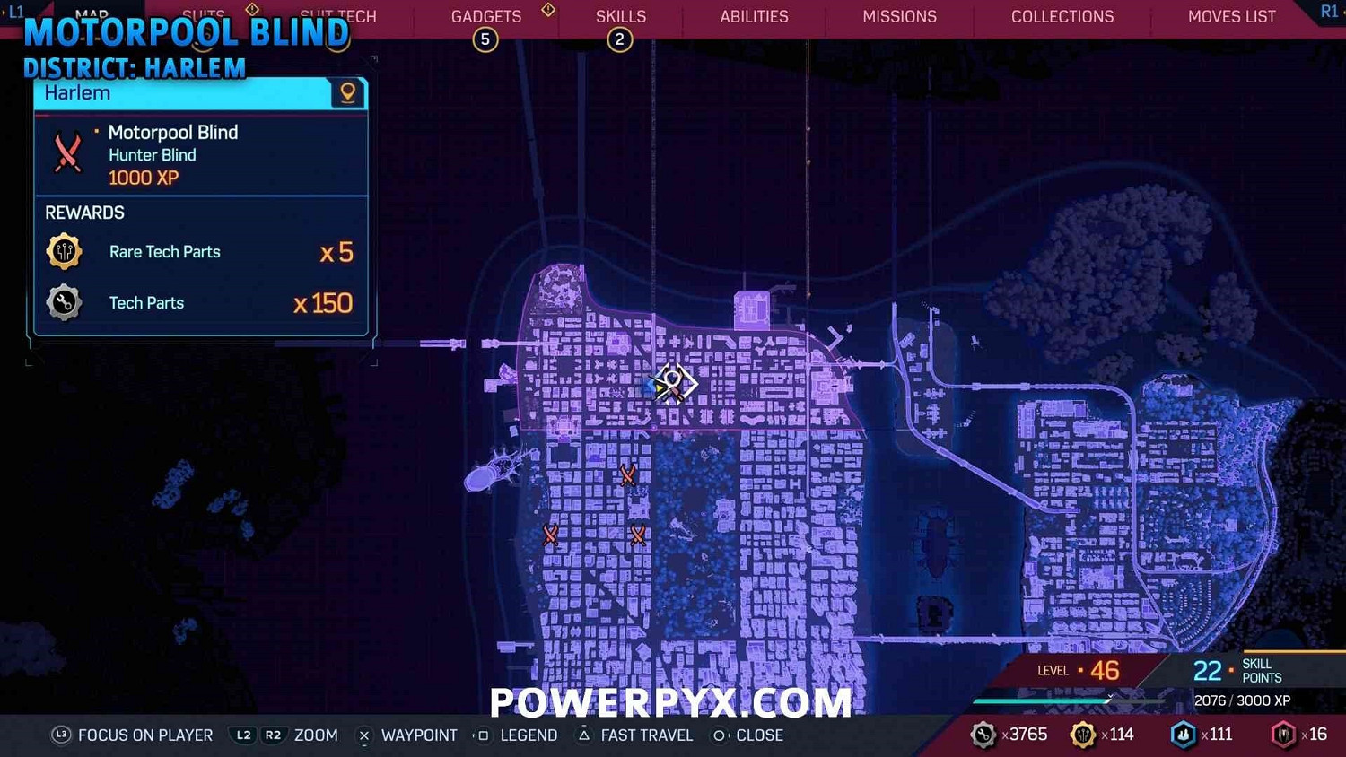 《漫威蜘蛛人2》哈萊姆區伏擊點一覽 《漫威蜘蛛人2》哈萊姆區伏擊點一覽