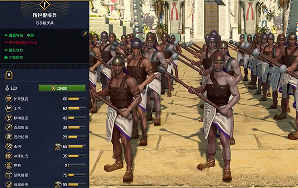 《全軍破敵：法老》埃及兵種大全