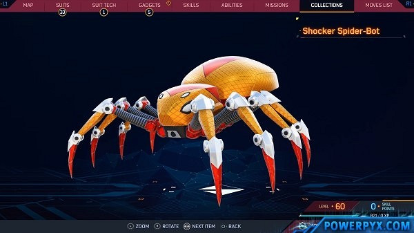 《漫威蜘蛛人2》全蜘蛛機器人外觀一覽 《漫威蜘蛛人2》全蜘蛛機器人外觀一覽