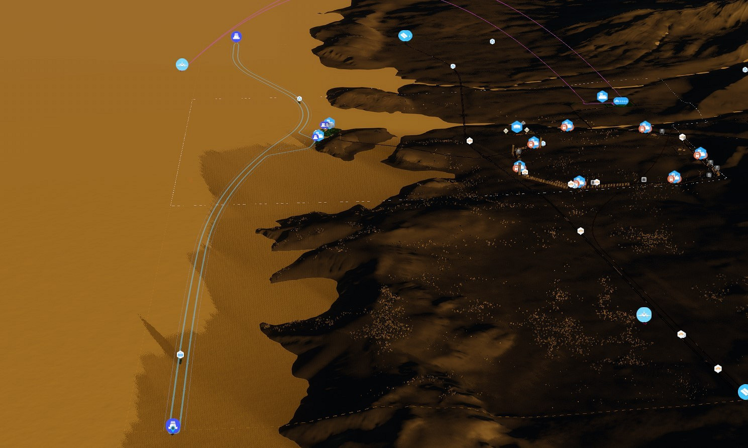 《大都會：天際2》海運航線設定教學