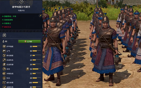 《全軍破敵：法老》赫梯兵種大全