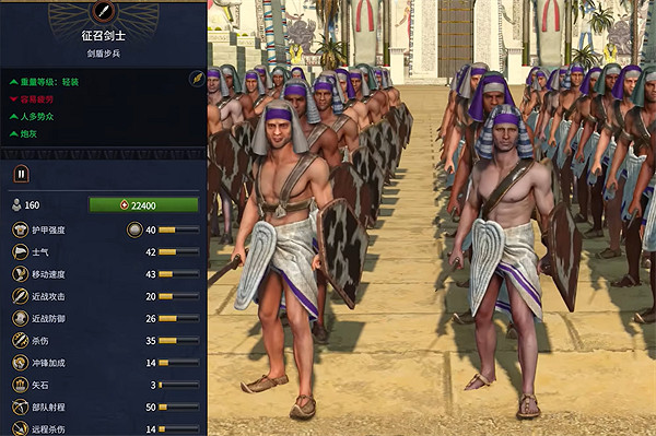 《全軍破敵：法老》埃及兵種大全