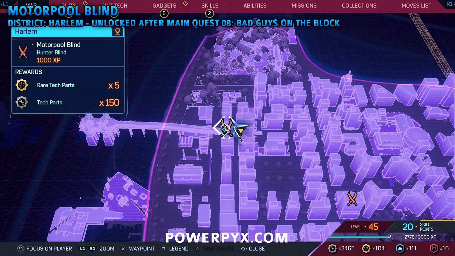 《漫威蜘蛛人2》哈萊姆區伏擊點一覽 《漫威蜘蛛人2》哈萊姆區伏擊點一覽