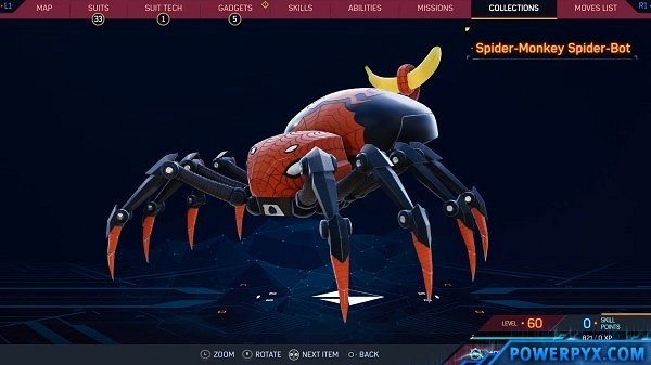 《漫威蜘蛛人2》全蜘蛛機器人外觀一覽 《漫威蜘蛛人2》全蜘蛛機器人外觀一覽