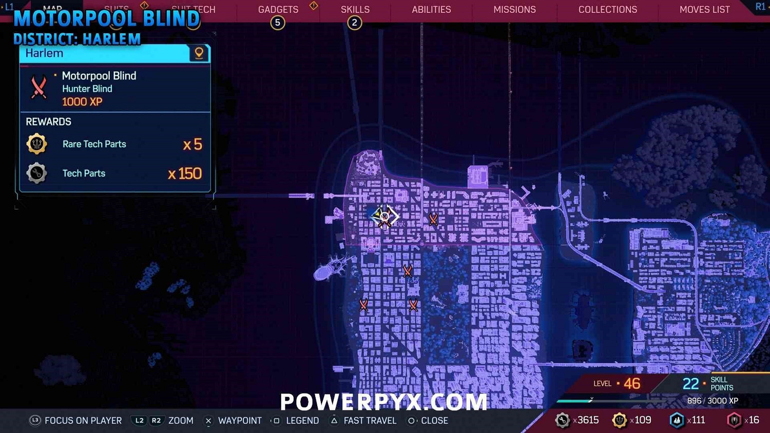 《漫威蜘蛛人2》哈萊姆區伏擊點一覽 《漫威蜘蛛人2》哈萊姆區伏擊點一覽