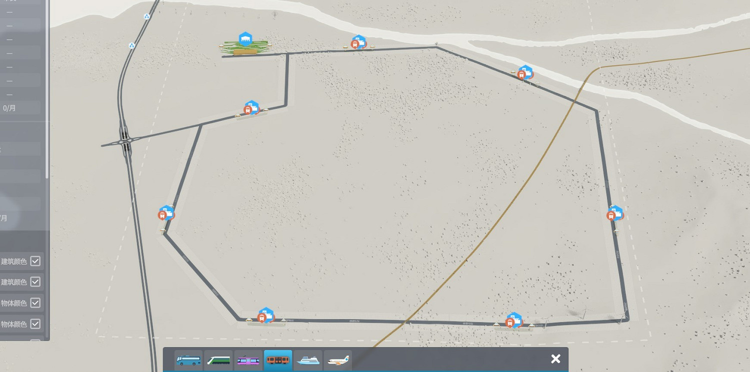 《大都會：天際2》地鐵線路鋪設教學