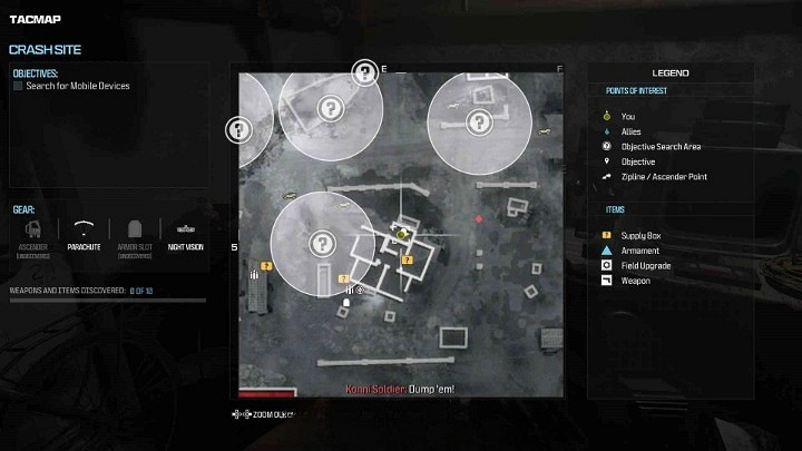 《決勝時刻20現代戰爭3》墜機現場任務插板一覽