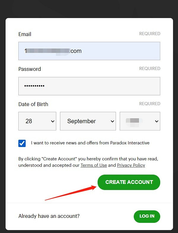 《大都會:天際2》P社帳號註冊教學 《大都會:天際2》P社帳號註冊教學