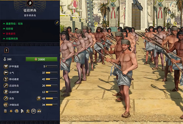 《全軍破敵：法老》埃及兵種大全