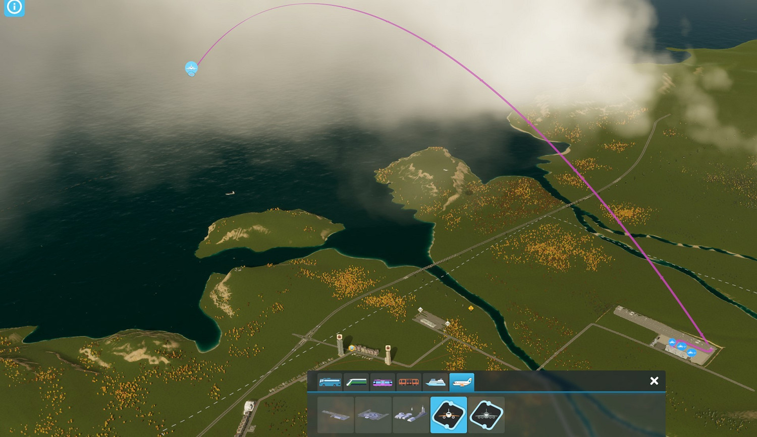 《大都會：天際2》飛機航線設定教學