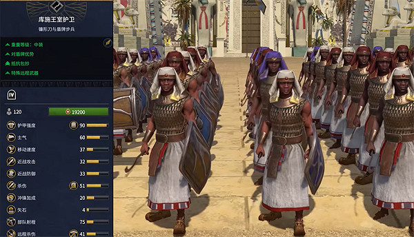 《全軍破敵：法老》埃及兵種大全