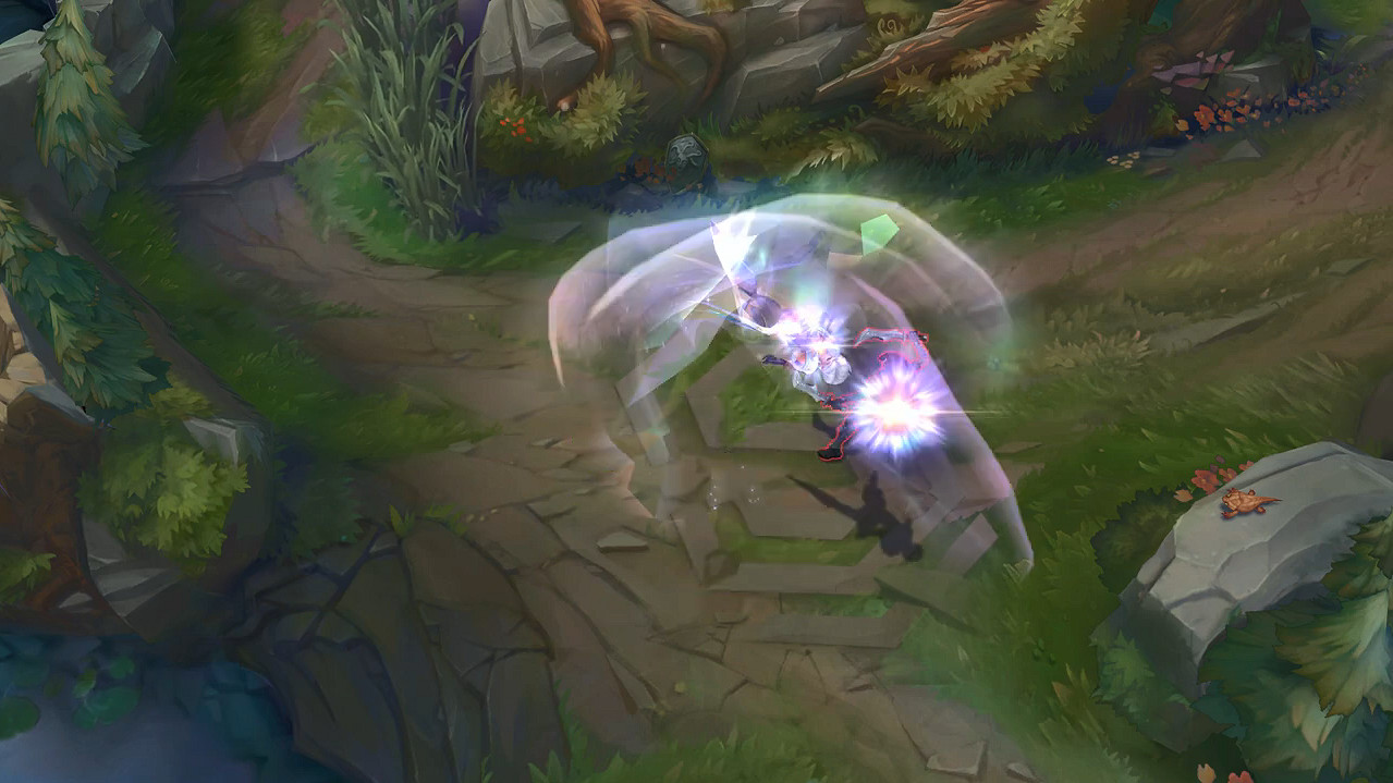 《英雄聯盟》“北極星”系列皮膚 至臻 卡蜜爾展示 《英雄聯盟》“北極星”系列皮膚 至臻 卡蜜爾展示