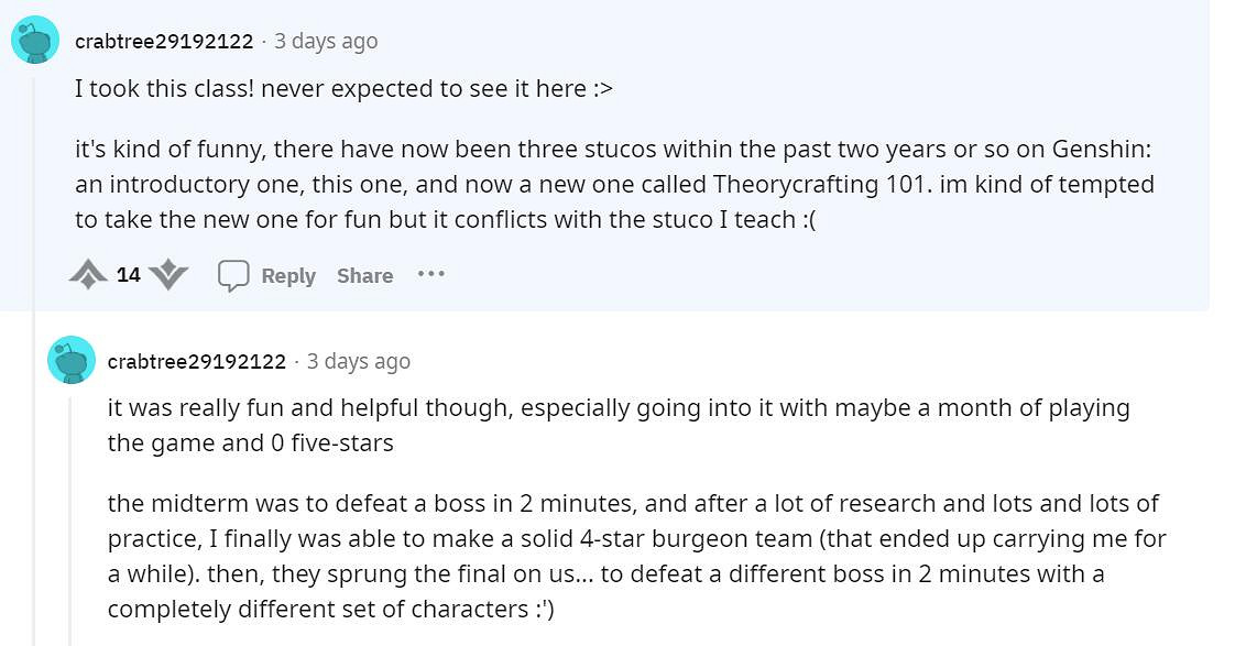 國外大學設定《原神》相關自修課:玩原神能拿學分! 國外大學設定《原神》相關自修課:玩原神能拿學分!