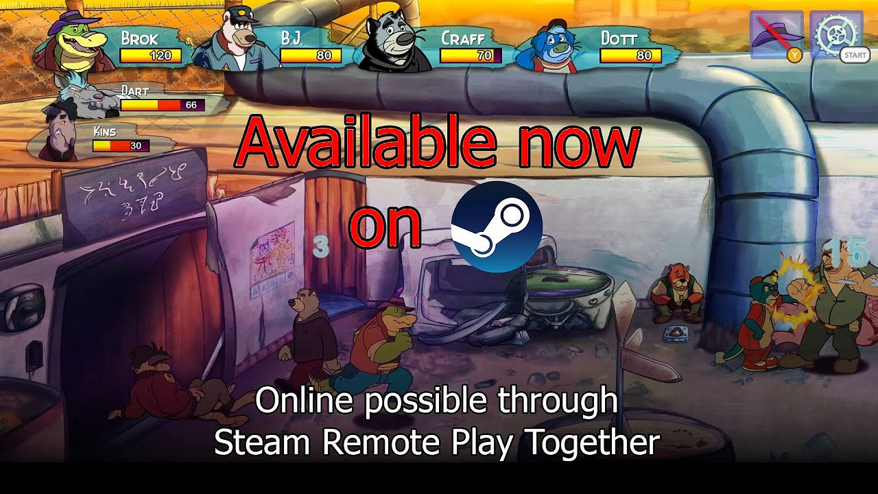 冒險遊戲《鱷魚偵探布羅格》更新加入本地合作模式！