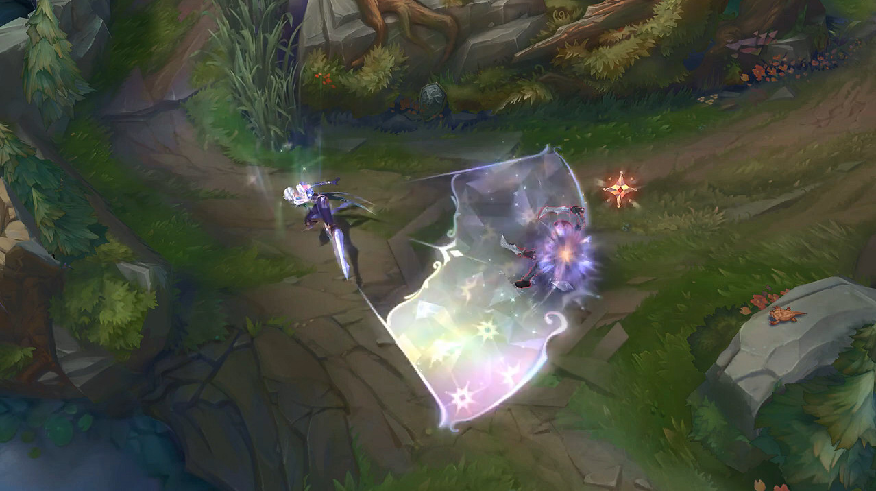 《英雄聯盟》“北極星”系列皮膚 至臻 卡蜜爾展示 《英雄聯盟》“北極星”系列皮膚 至臻 卡蜜爾展示