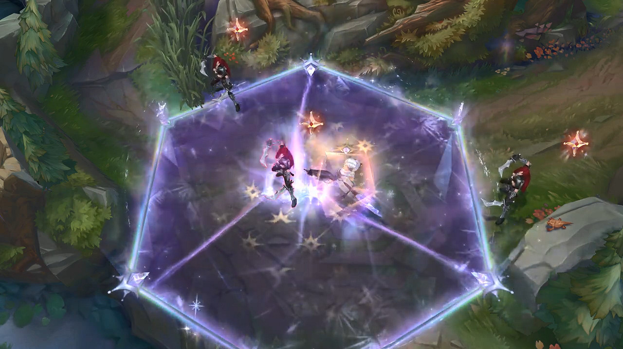 《英雄聯盟》“北極星”系列皮膚 至臻 卡蜜爾展示 《英雄聯盟》“北極星”系列皮膚 至臻 卡蜜爾展示