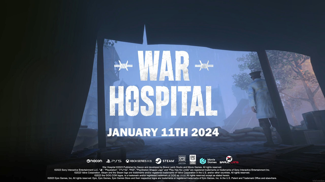 生存策略新作《戰地醫院》發售日宣傳片 2024年發售 生存策略新作《戰地醫院》發售日宣傳片 2024年發售