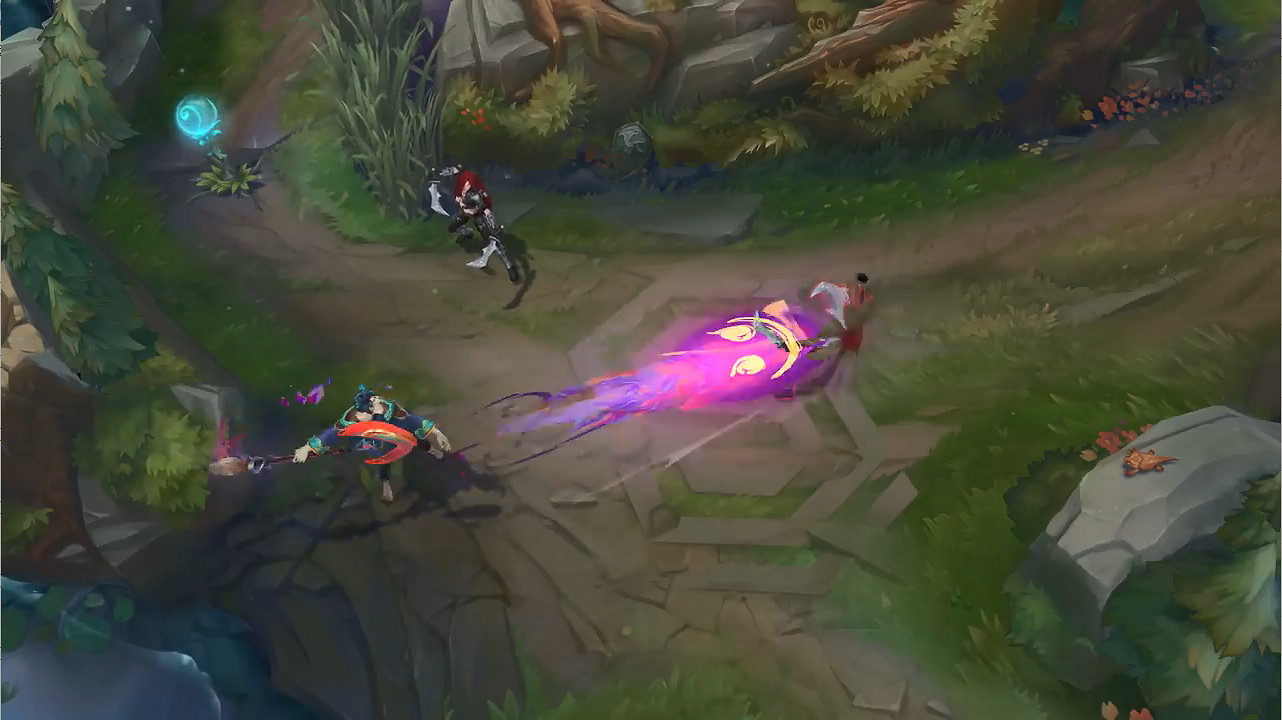 帶來毀滅的異畫師《英雄聯盟》“彗”技能展示公開