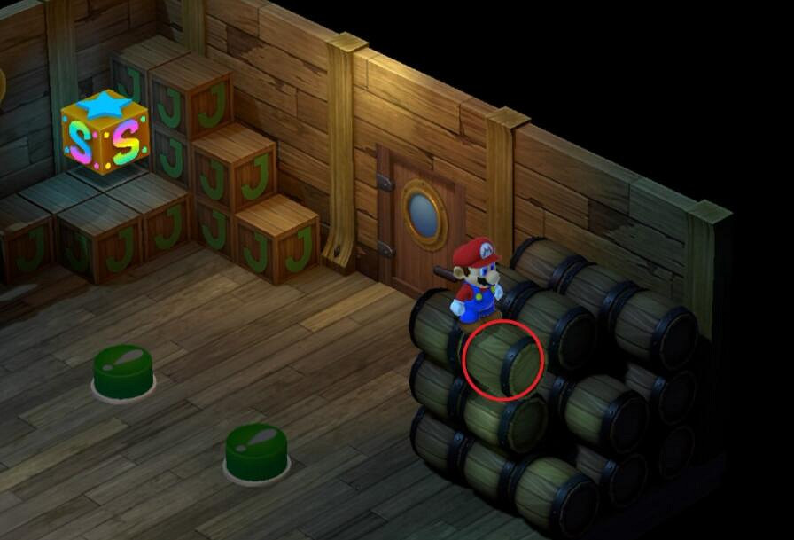 《超級瑪利歐RPG重製版》沉船解謎攻略
