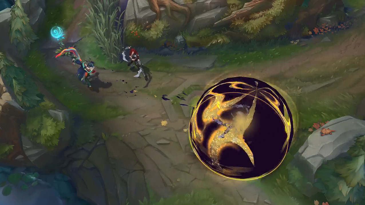 帶來毀滅的異畫師《英雄聯盟》“彗”技能展示公開