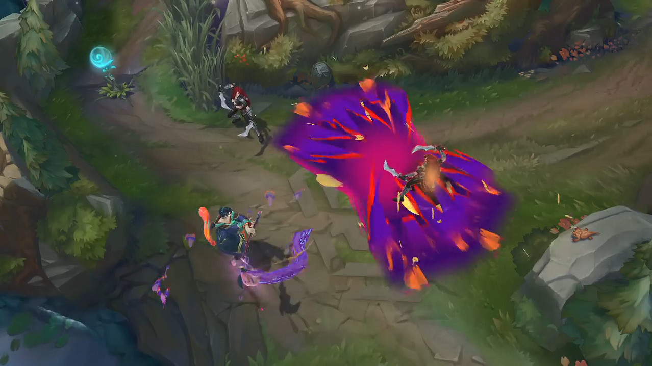 帶來毀滅的異畫師《英雄聯盟》“彗”技能展示公開