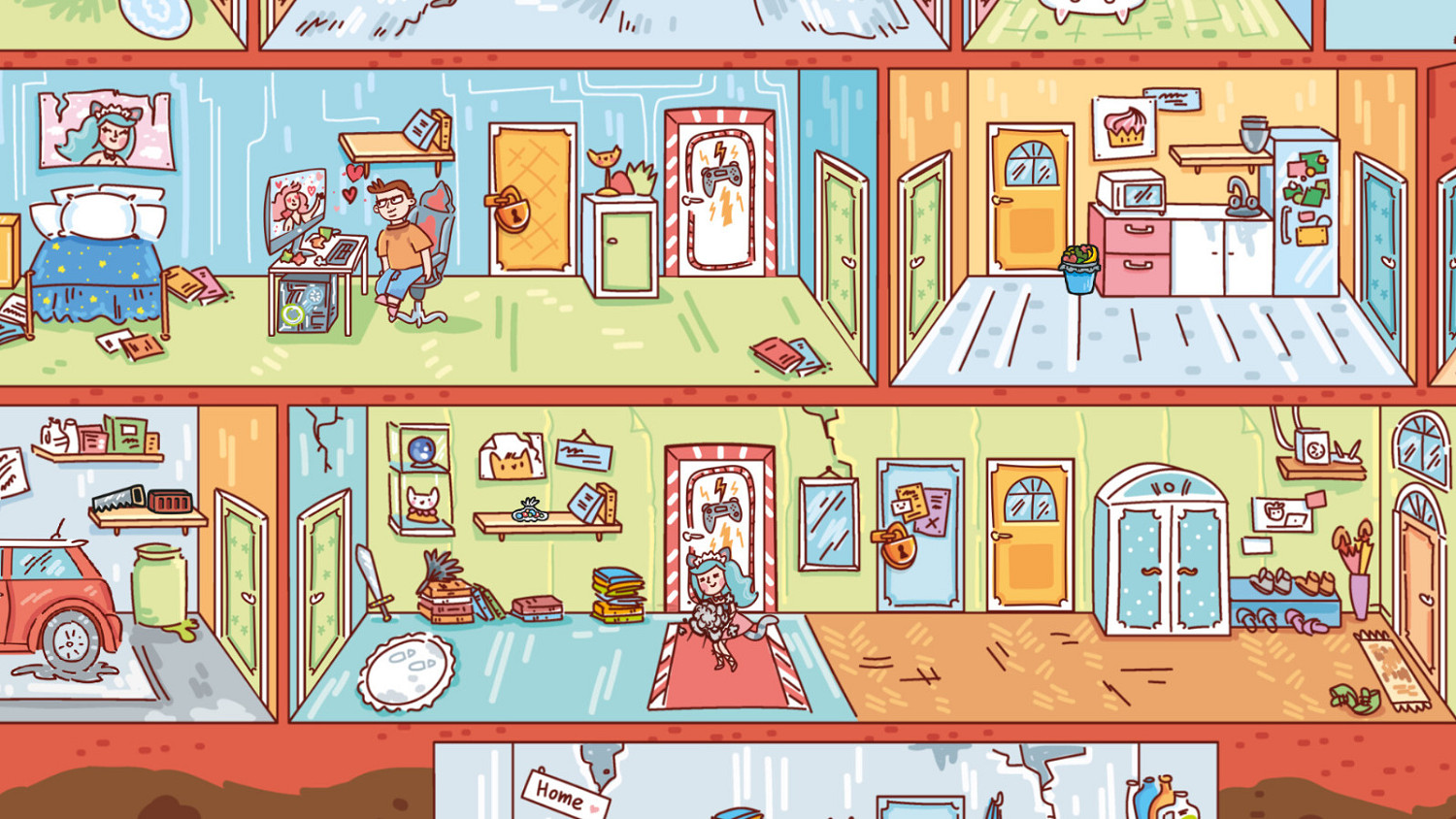 益智遊戲《來自地獄的女友》Steam頁面上線 明年發售