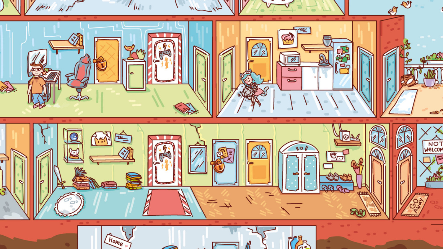 益智遊戲《來自地獄的女友》Steam頁面上線 明年發售