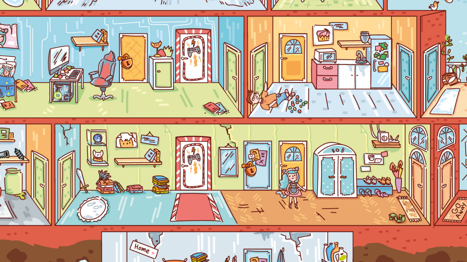 益智遊戲《來自地獄的女友》Steam頁面上線 明年發售