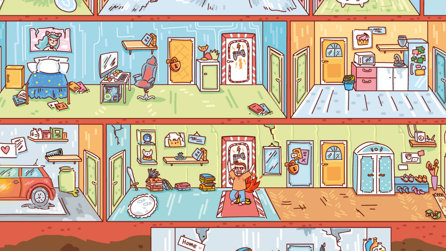 益智遊戲《來自地獄的女友》Steam頁面上線 明年發售