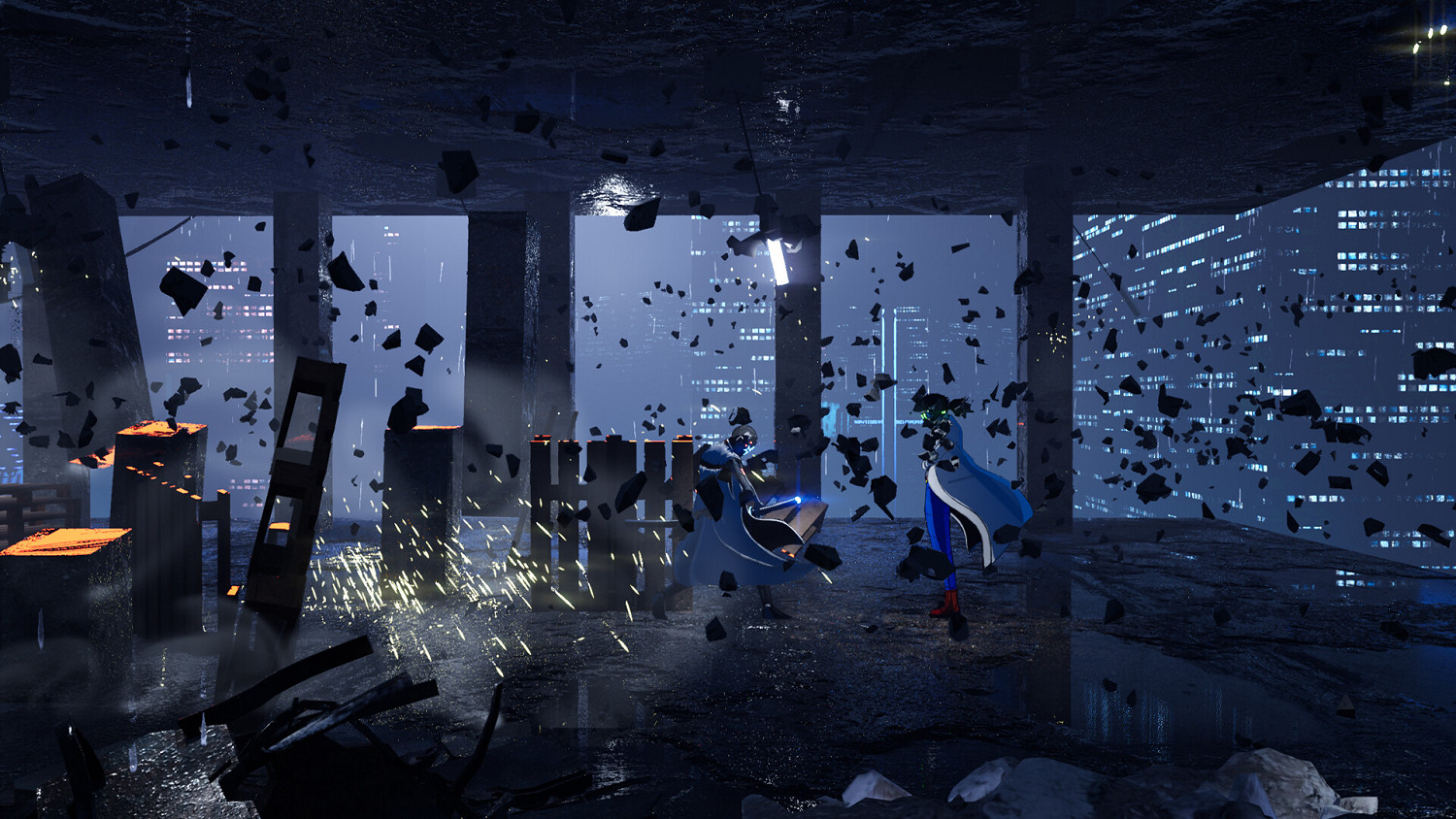 賽朋風2.5D動作遊戲《Quantic River》公布 登陸PC