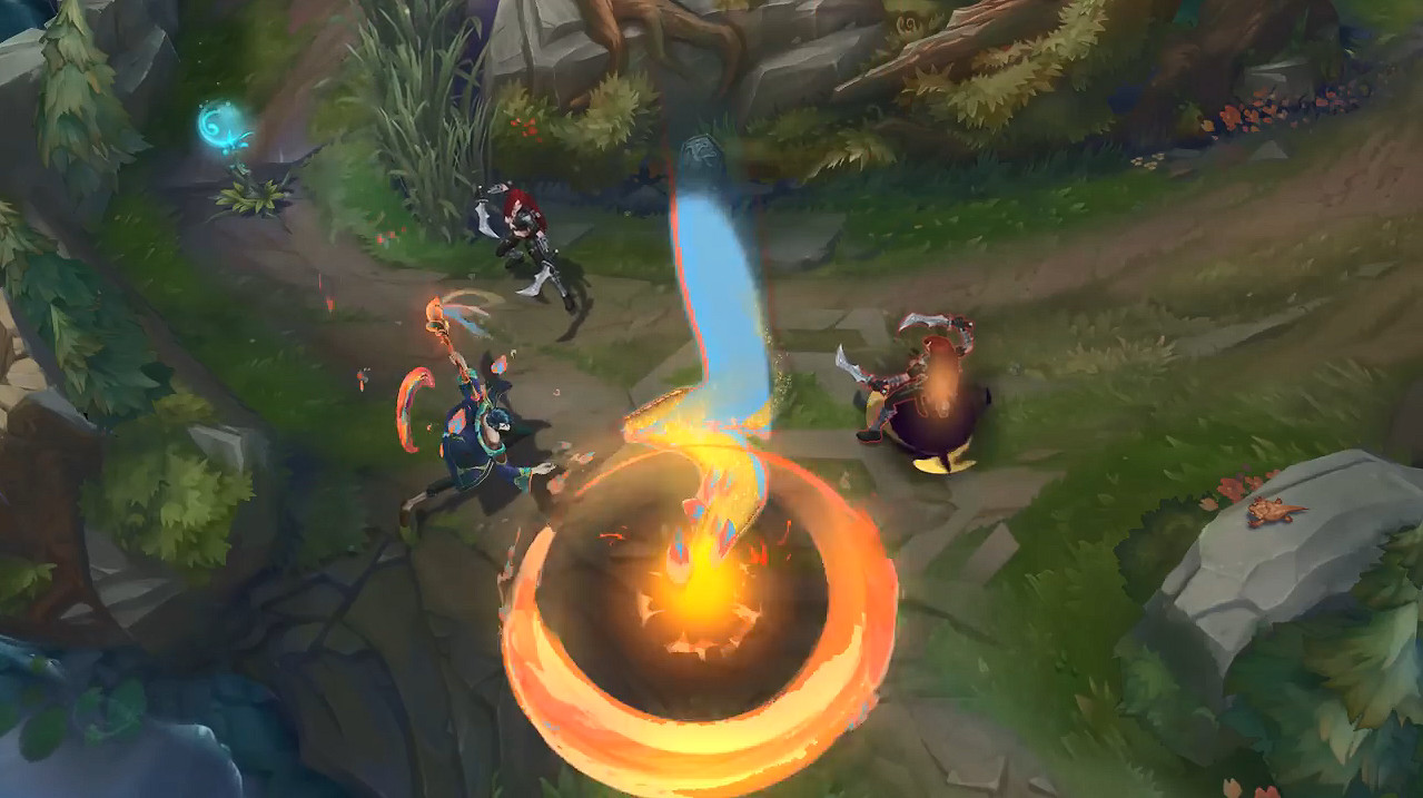 帶來毀滅的異畫師《英雄聯盟》“彗”技能展示公開