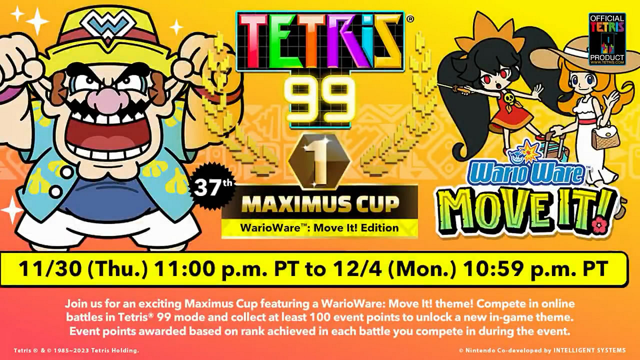 《俄羅斯方塊99》將連動《超級舞動：瓦裡奧製造》！