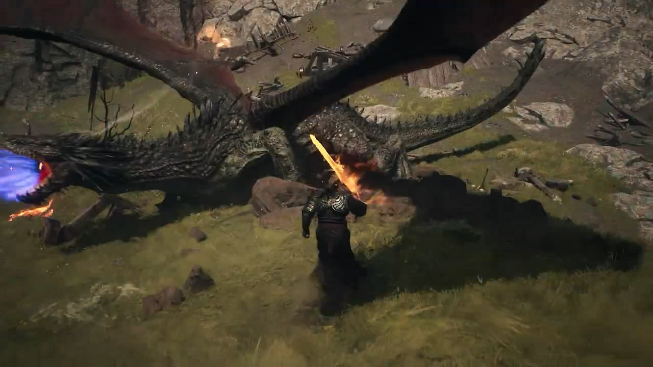 《龍之信條2》實機展示：塔羅斯巨人Boss戰好震撼！