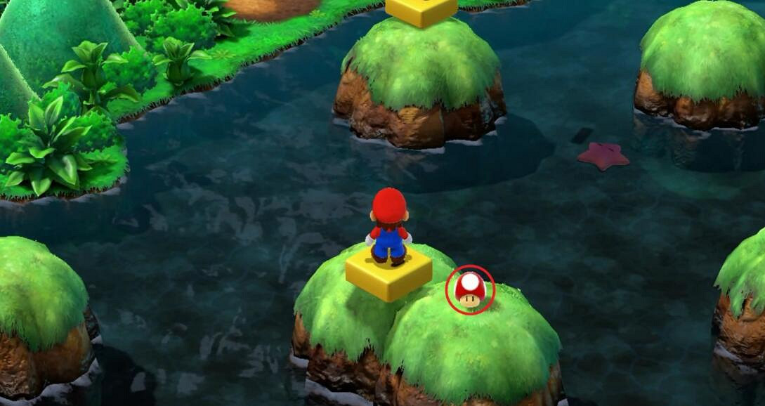 《超級瑪利歐RPG重製版》呱森林通關路線