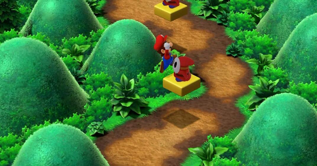 《超級瑪利歐RPG重製版》呱森林通關路線