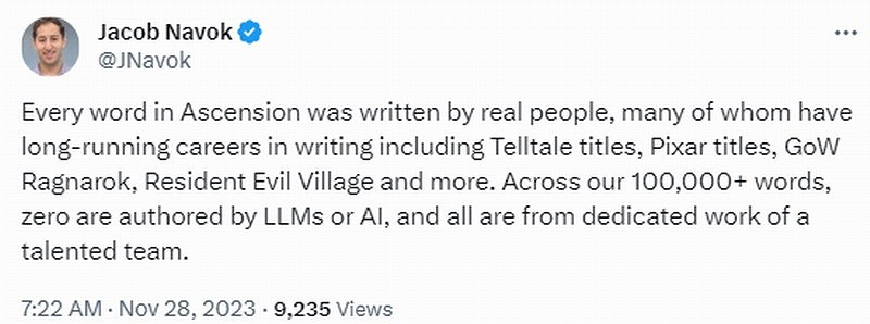 《沉默之丘飛升》開發商否認用AI創作：感覺受到了侮辱!