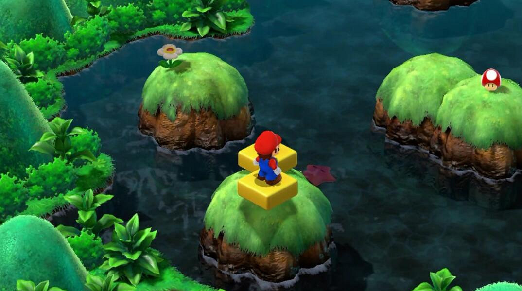 《超級瑪利歐RPG重製版》呱森林通關路線