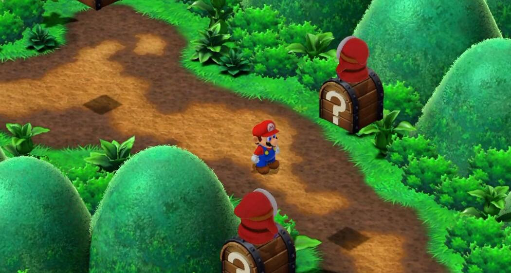 《超級瑪利歐RPG重製版》呱森林通關路線