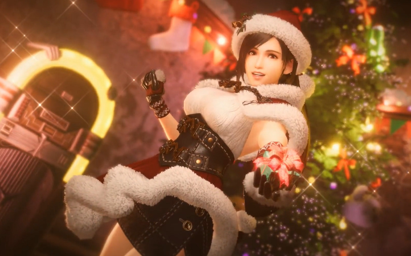 凸顯完美好身材!《最終幻想7EC》蒂法聖誕造型公布 凸顯完美好身材!《最終幻想7EC》蒂法聖誕造型公布