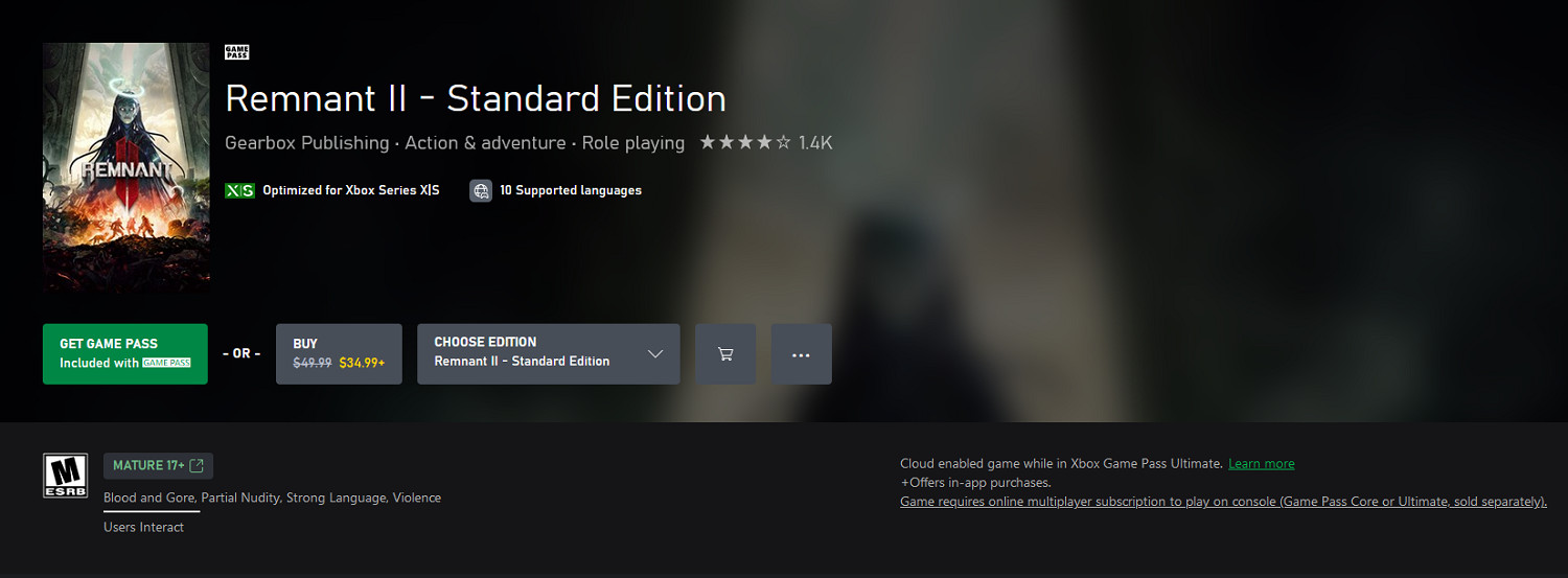 還未官宣!刷寶射擊遊戲《遺跡2》與前作現已加入 Xbox Game Pass (XGP) 還未官宣!刷寶射擊遊戲《遺跡2》與前作現已加入 Xbox Game Pass (XGP)