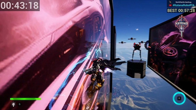 《Katana Robo: RTA》Steam頁面上線 隻狼向上跑酷動作 《Katana Robo: RTA》Steam頁面上線 隻狼向上跑酷動作