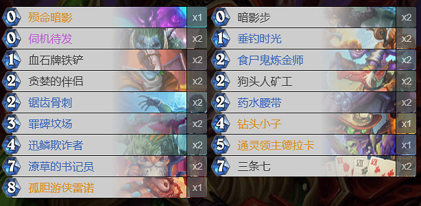 《爐石戰記》奇蹟賊卡組推薦 《爐石戰記》奇蹟賊卡組推薦