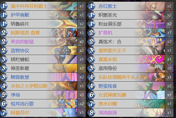 《爐石戰記》40控制牧卡組推薦 《爐石戰記》40控制牧卡組推薦