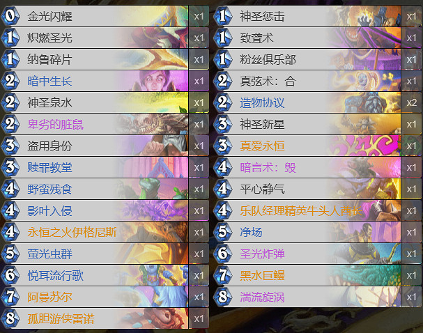 《爐石戰記》決戰荒蕪之地標準宇宙牧卡組 《爐石戰記》決戰荒蕪之地標準宇宙牧卡組