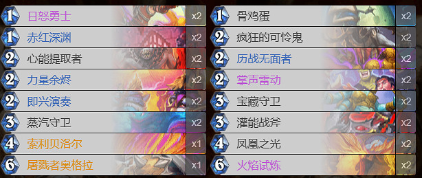 《爐石戰記》決戰荒蕪之地激怒戰卡組 《爐石戰記》決戰荒蕪之地激怒戰卡組