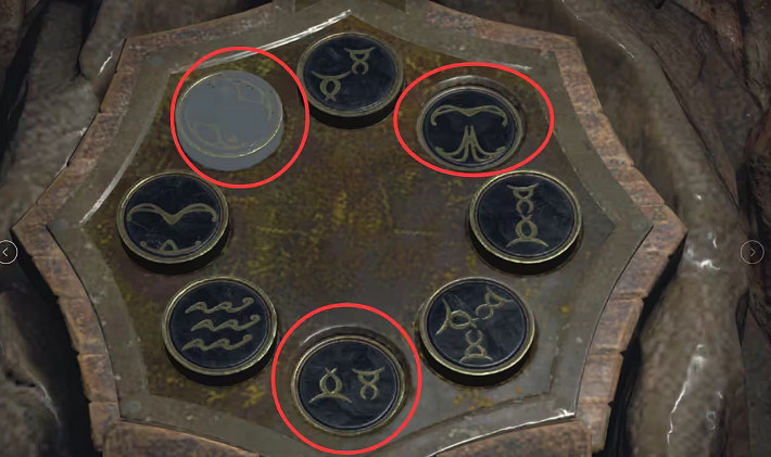 《惡靈古堡4重製版》密碼鎖圖案大全