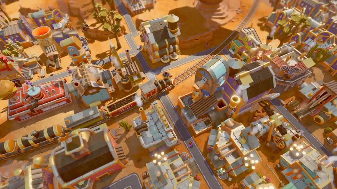 基地建設遊戲《蒸汽世界：建造》上市！發售預告片賞