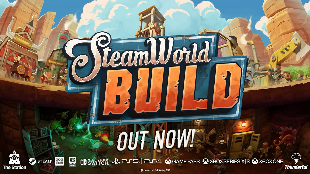 基地建設遊戲《蒸汽世界：建造》上市！發售預告片賞