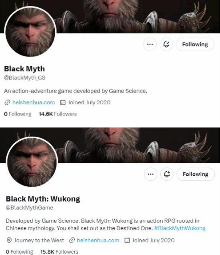 《黑神話：悟空》B站官方帳號改名：新的宣發要來了？