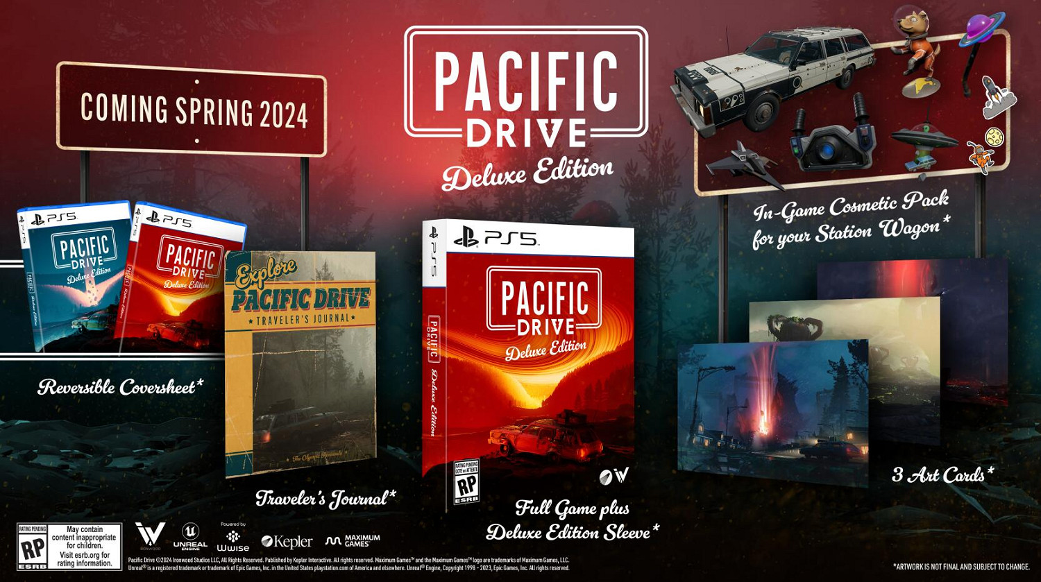 《超自然車旅 Pacific Drive》將於2024年2月正式發布 《超自然車旅 Pacific Drive》將於2024年2月正式發布